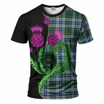 MacNeil (McNeil) Tartan T-Shirt Traditional Scottish Thistle