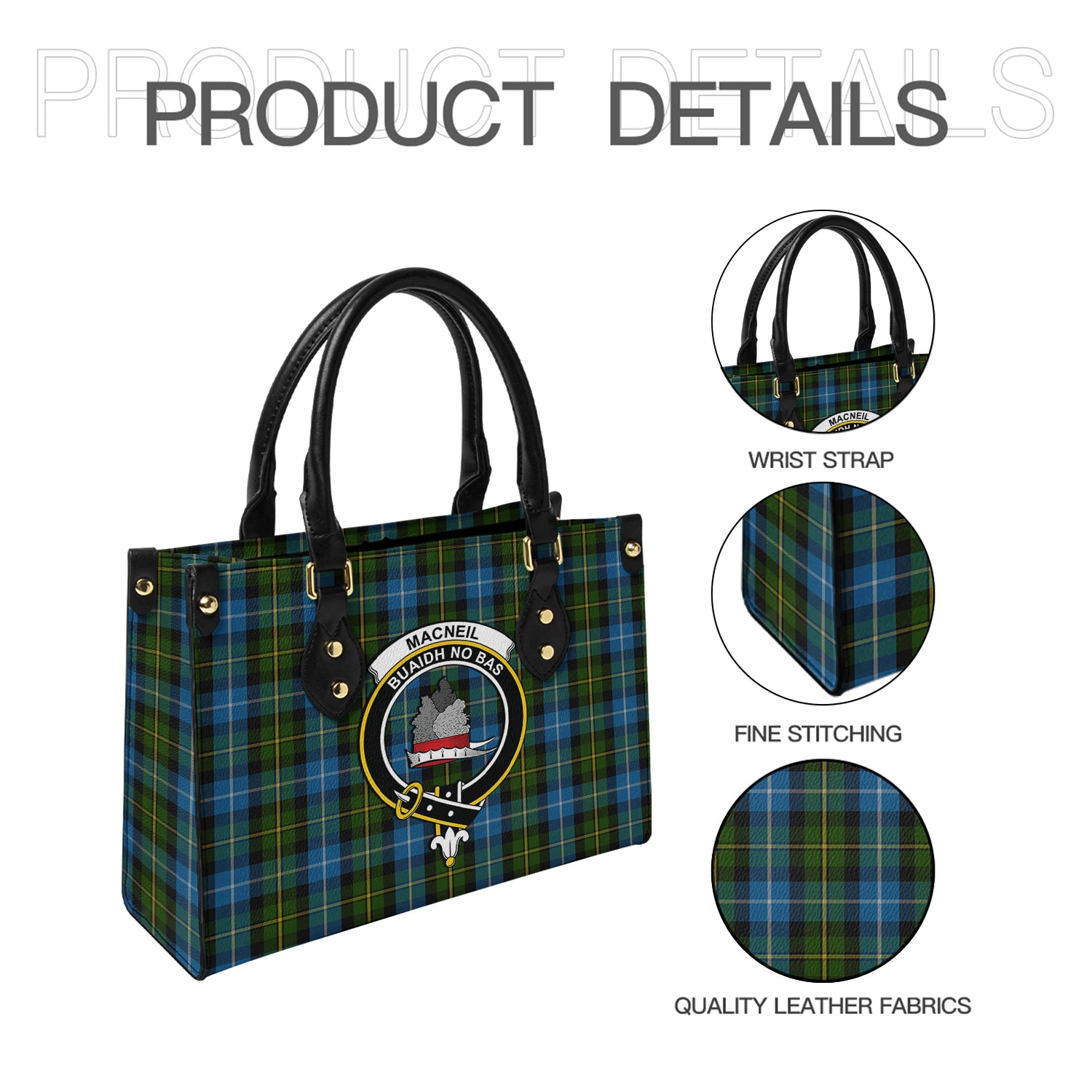 macneil-of-barra-tartan-leather-bag-with-family-crest