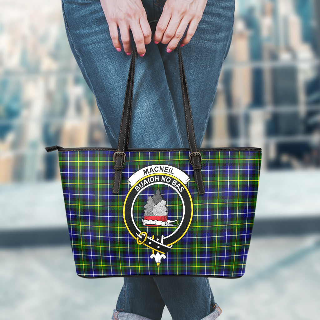 macneil-of-barra-modern-tartan-leather-tote-bag-with-family-crest