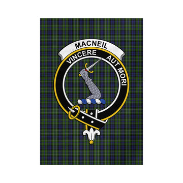 MacNeil of Colonsay Tartan Garden Flag with Family Crest