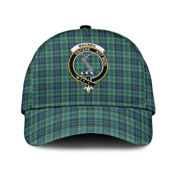 MacNeil of Colonsay Ancient Tartan Classic Cap with Family Crest