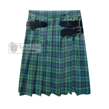 MacNeil of Colonsay Ancient Tartan Men's Pleated Skirt - Fashion Casual Retro Scottish Kilt Style