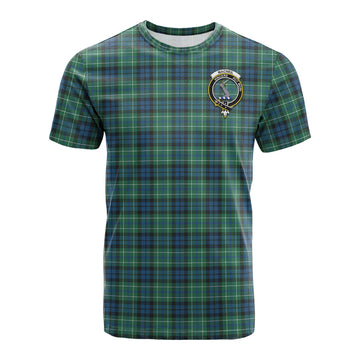 MacNeil of Colonsay Ancient Tartan T-Shirt with Family Crest