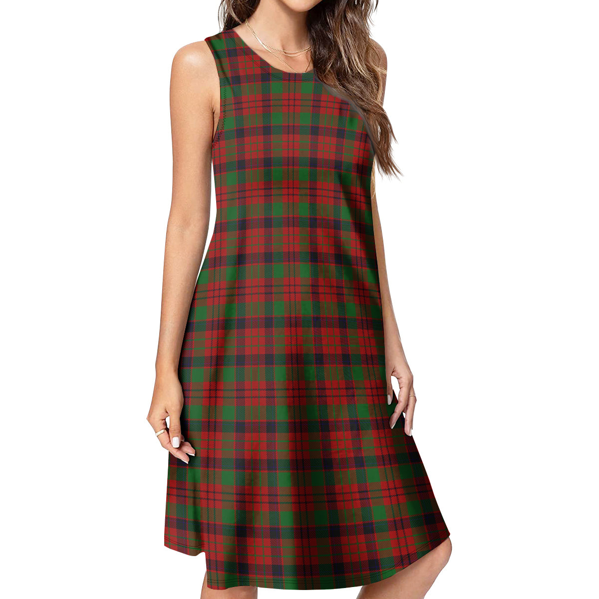 MacNicol Tartan Womens Casual Dresses - Tartanvibesclothing