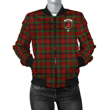 MacNicol (McNicol) Tartan Bomber Jacket with Family Crest