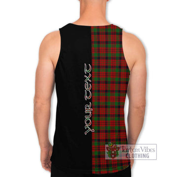 MacNicol (McNicol) Tartan Men's Tank Top with Family Crest and Half Of Me Style - Tartanvibesclothing Shop