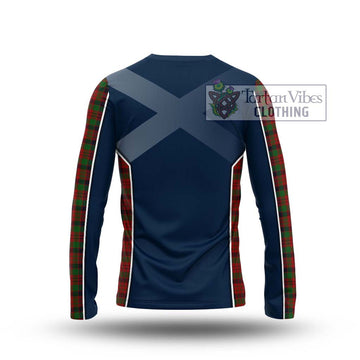 MacNicol (McNicol) Tartan Long Sleeve T-Shirt with Family Crest and Lion Rampant Vibes Sport Style - Tartan Vibes Clothing