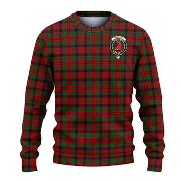 MacNicol (McNicol) Tartan Ugly Sweater with Family Crest