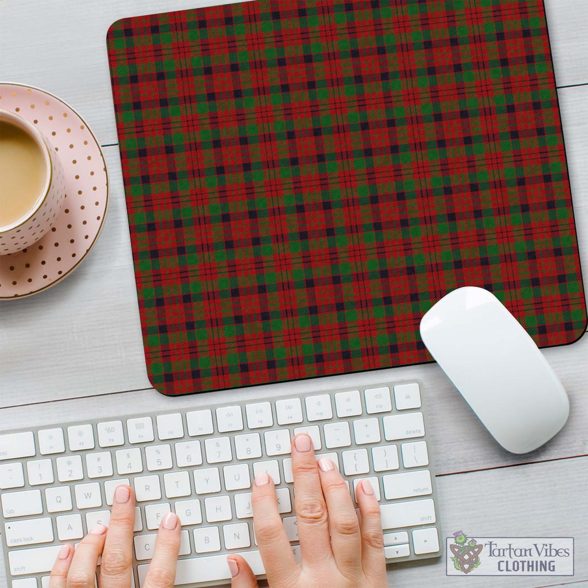 Tartan Vibes Clothing MacNicol Tartan Mouse Pad