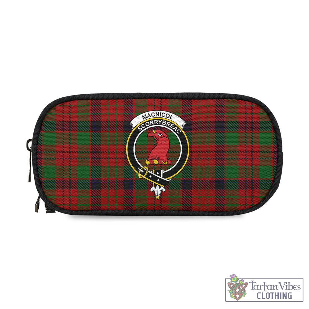 Tartan Vibes Clothing MacNicol Tartan Pen and Pencil Case with Family Crest