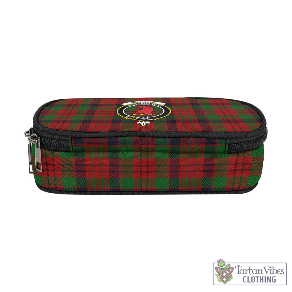 Tartan Vibes Clothing MacNicol Tartan Pen and Pencil Case with Family Crest