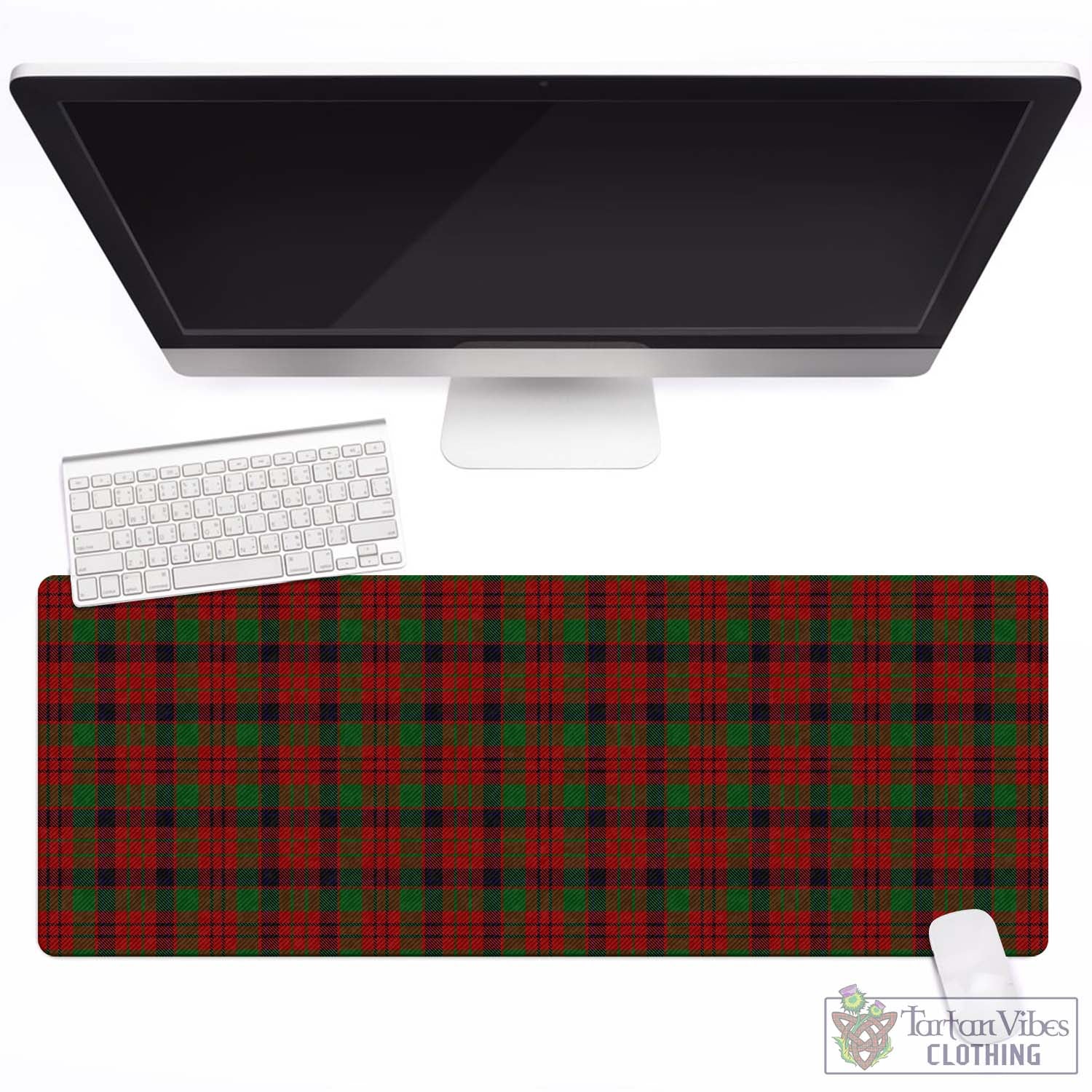 Tartan Vibes Clothing MacNicol Tartan Mouse Pad