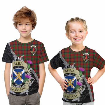 MacNicol (McNicol) Tartan Family Crest Kid T-Shirt Lion Rampant Royal Thistle Shield Celtic Inspired