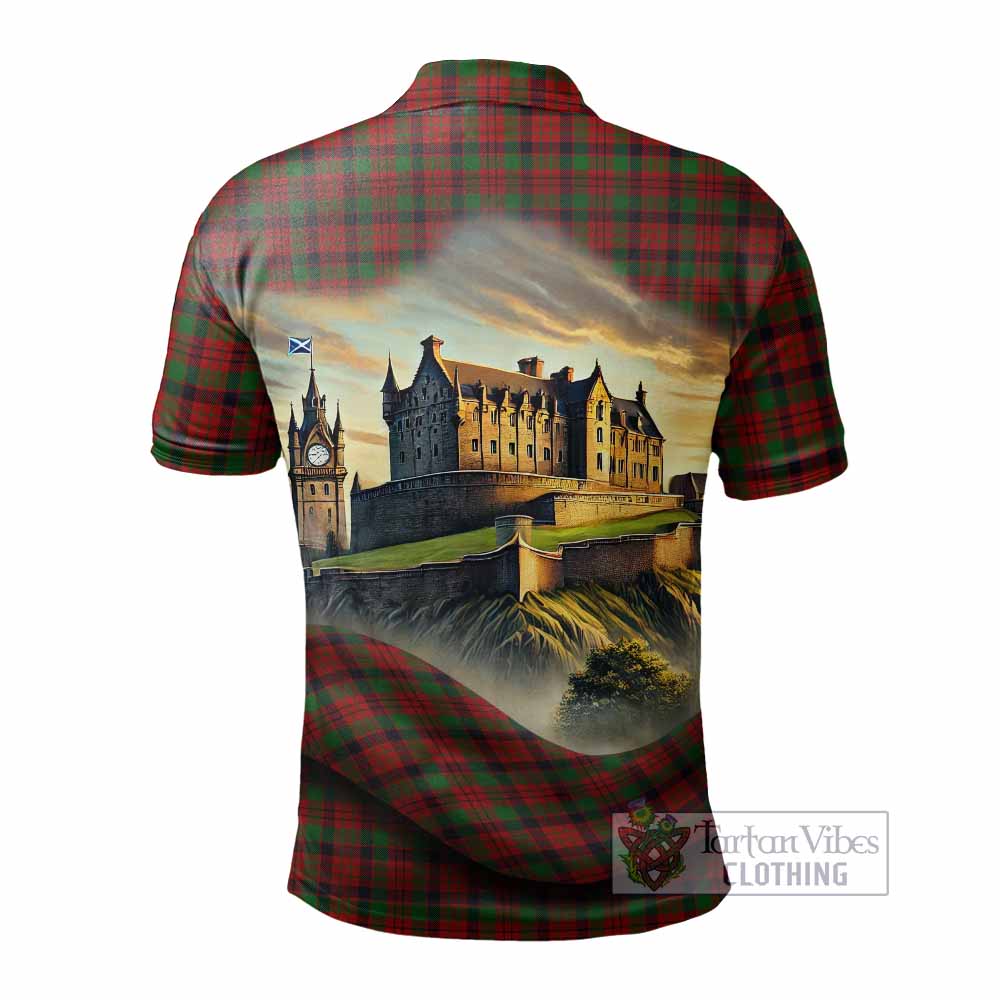 Tartan Vibes Clothing MacNicol (McNicol) Tartan Family Crest Polo Shirt with Scottish Ancient Castle Stype