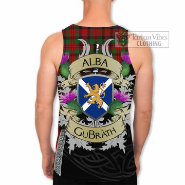 MacNicol (McNicol) Tartan Family Crest Men's Tank Top Lion Rampant Royal Thistle Shield Celtic Inspired