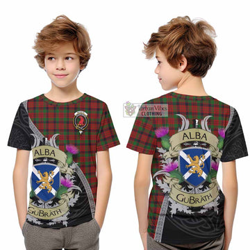 MacNicol (McNicol) Tartan Family Crest Kid T-Shirt Lion Rampant Royal Thistle Shield Celtic Inspired