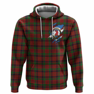 MacNicol (McNicol) Clan Crest In Me Tartan Hoodie Scotland Flag Style