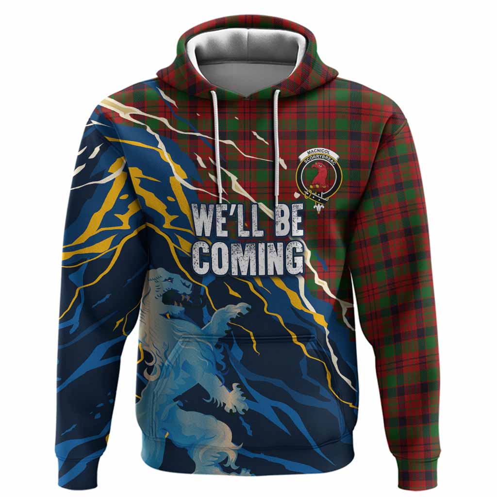 MacNicol (McNicol) Scotland Tartan Hoodie WC2026 Football - We'll Be Coming