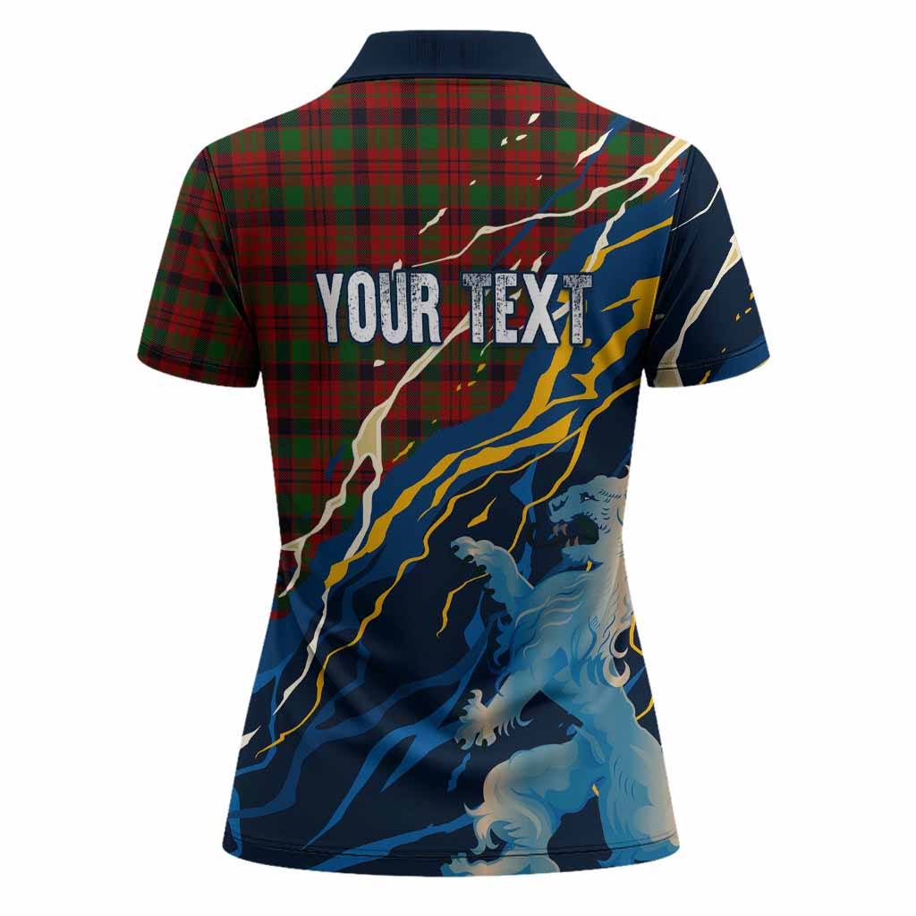 MacNicol (McNicol) Scotland Tartan Women Polo Shirt WC2026 Football - We'll Be Coming