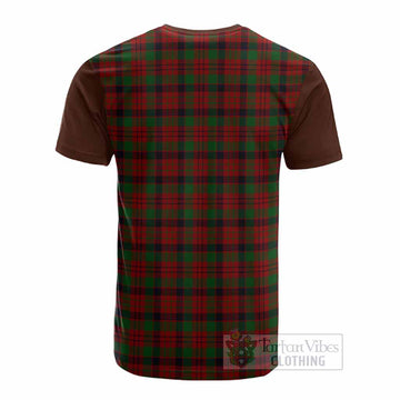 MacNicol (McNicol) Tartan Accent Cotton T-shirt with Family Crest