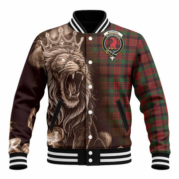 MacNicol (McNicol) Tartan Baseball Jacket Roaring Lion Heritage