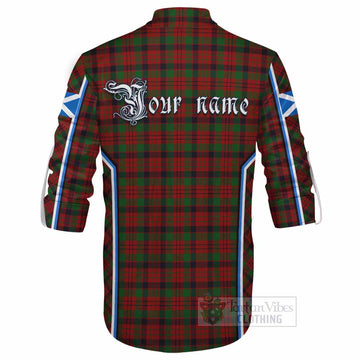 MacNicol (McNicol) Tartan Crest Ghillie Kilt Shirt Scotland Coat of Arm Flag Style - Tartan Vibes Clothing