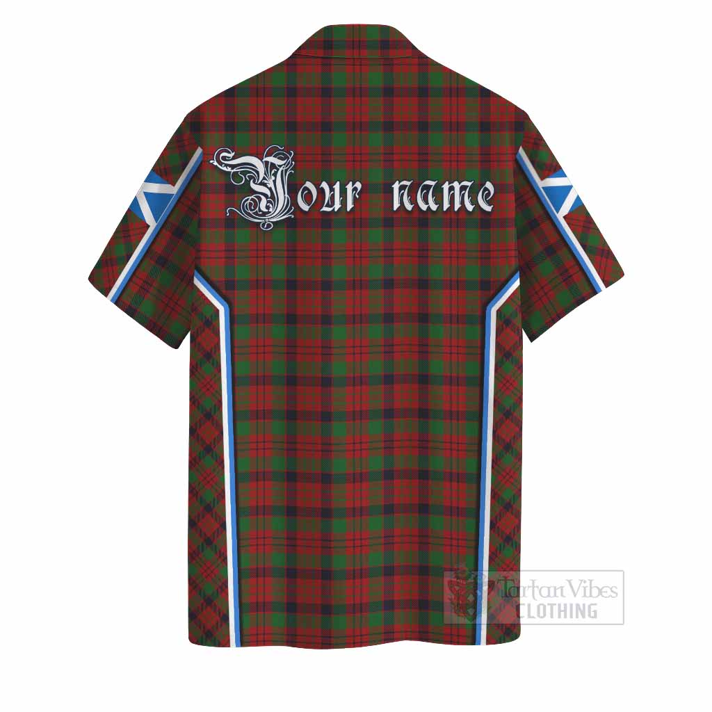 MacNicol (McNicol) Tartan Crest Hawaiian Shirt Scotland Coat of Arm Flag Style - Tartan Vibes Clothing