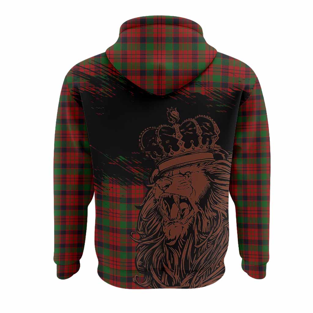 MacNicol (McNicol) Tartan Crest Hoodie Crowned Lion Heritage Style