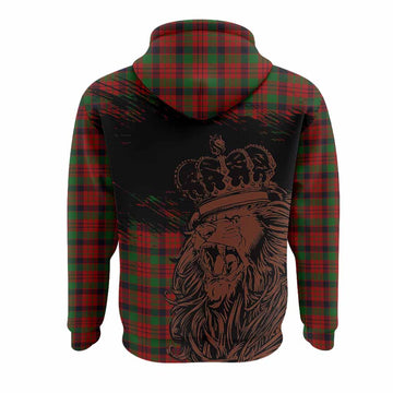 MacNicol (McNicol) Tartan Crest Hoodie Crowned Lion Heritage Style