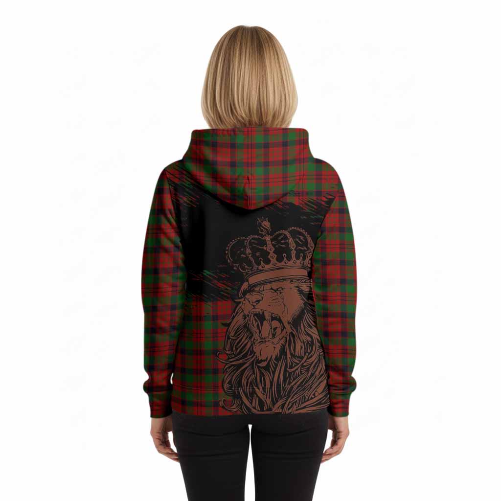 MacNicol (McNicol) Tartan Crest Hoodie Crowned Lion Heritage Style