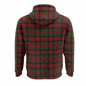 MacNicol (McNicol) Tartan Crest Hoodie Ferocious Lion Style