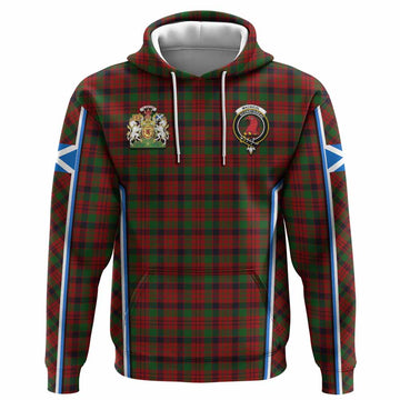 MacNicol (McNicol) Tartan Crest Hoodie Scotland Coat of Arm Flag Style - Tartan Vibes Clothing