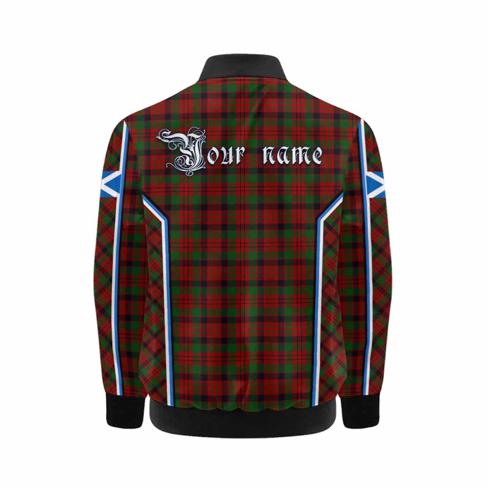MacNicol (McNicol) Tartan Crest Kid Bomber Jacket Scotland Coat of Arm Flag Style - Tartan Vibes Clothing