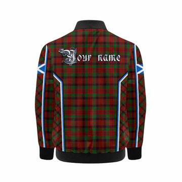 MacNicol (McNicol) Tartan Crest Kid Bomber Jacket Scotland Coat of Arm Flag Style - Tartan Vibes Clothing