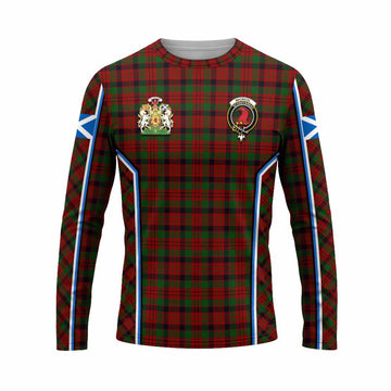 MacNicol (McNicol) Tartan Crest Long Sleeve T-Shirt Scotland Coat of Arm Flag Style - Tartan Vibes Clothing