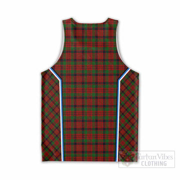 MacNicol (McNicol) Tartan Crest Men Tank Top Scotland Coat of Arm Flag Style