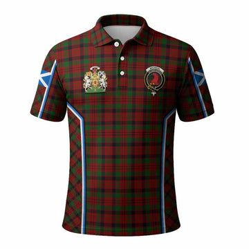 MacNicol (McNicol) Tartan Crest Polo Shirt Scotland Coat of Arm Flag Style - Tartan Vibes Clothing