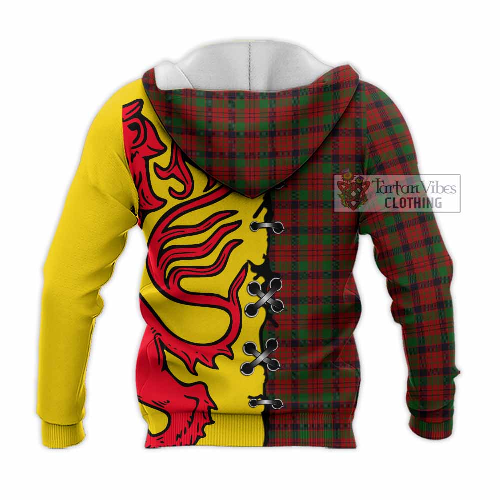 MacNicol (McNicol) Tartan Family Crest Knitted Hoodie Lion Rampant Honor - Tartan Vibes Clothing