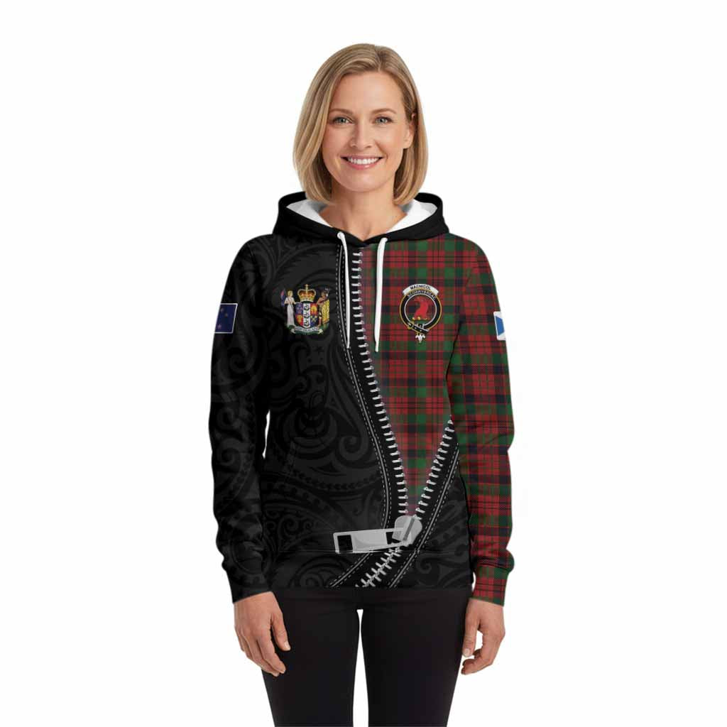 MacNicol (McNicol) Tartan Hoodie New Zealand Pattern Unique Zipper Stylized