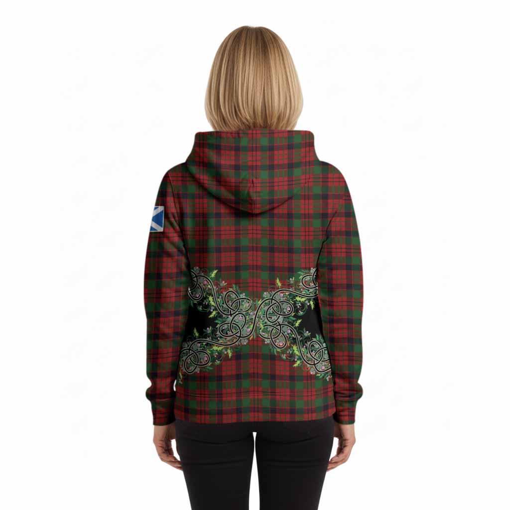 MacNicol (McNicol) Tartan Hoodie Thistle Scottish Spirit