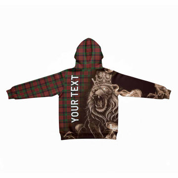 MacNicol (McNicol) Tartan Kid Hoodie Roaring Lion Heritage