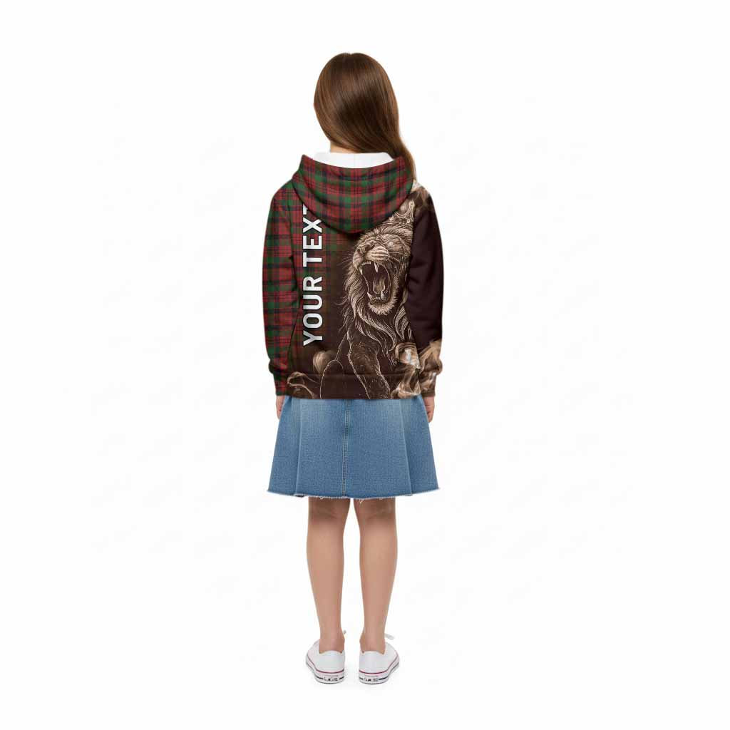 MacNicol (McNicol) Tartan Kid Hoodie Roaring Lion Heritage