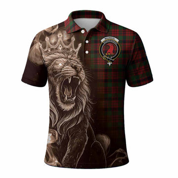 MacNicol (McNicol) Tartan Polo Shirt Roaring Lion Heritage