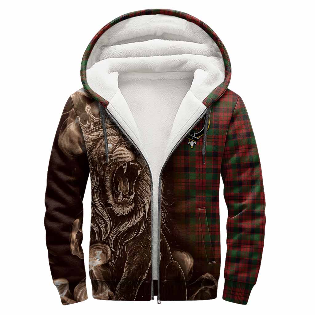 MacNicol (McNicol) Tartan Sherpa Hoodie Roaring Lion Heritage