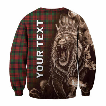MacNicol (McNicol) Tartan Sweatshirt Roaring Lion Heritage