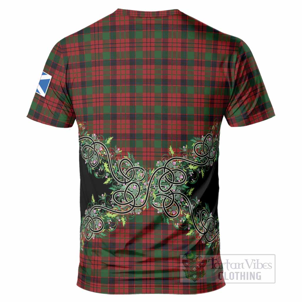 MacNicol (McNicol) Tartan T-Shirt Thistle Scottish Spirit
