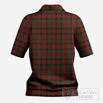 MacNicol (McNicol) Tartan Women’s Polo Sweater Top with Family Crest