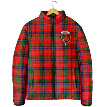 MacNicol of Scorrybreac Tartan Padded Jacket with Family Crest