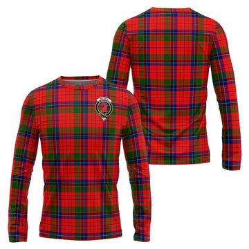 MacNicol of Scorrybreac Tartan Long Sleeve T-Shirt with Family Crest