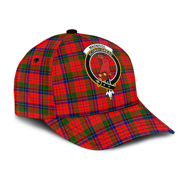 MacNicol of Scorrybreac Tartan Classic Cap with Family Crest